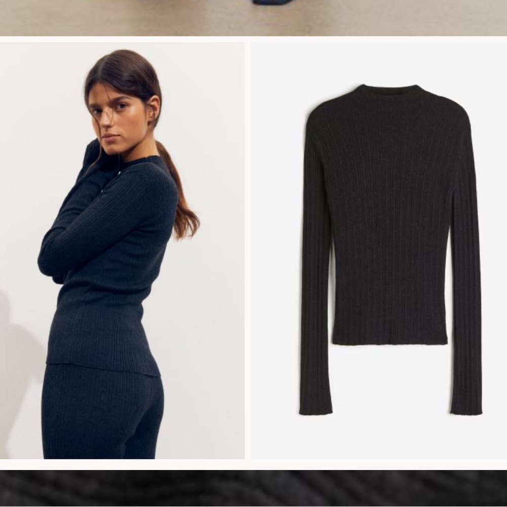H&M Rib Knit Top